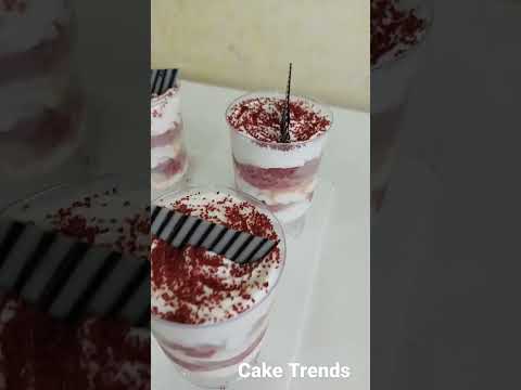 mouth watering red velvet dessert