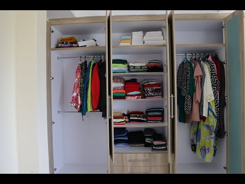Wardrobe Cleaning|| Folding Clothes||Wardrobe Reorganisation
