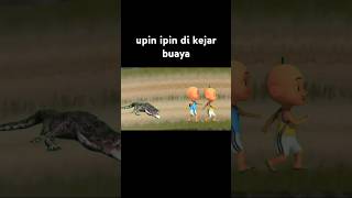upin ipin di kejar buaya #upinipin #shorts #djsantay