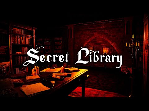 Secret Castle Library | Dark Ancient Choir, Piano, and Cello