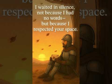 Silence Out of Respect, Not Emptiness 🤐💔 #respectfullove  #LoveAndSpace #unspokenwords  #silentlove