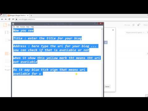 How to Create a blog in 5 minutes / How to Create a Blog On Blogge.com  Tutorail by www.easkme.com