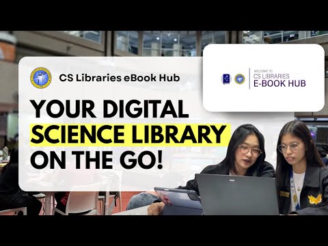 CSLIB eBook Hub - Your Digital Science Library On The Go!