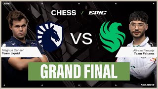 Alireza Firouzja vs Magnus Carlsen | Chess at EWC 25 - FINAL DAY - Grand Final