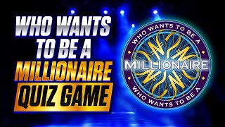 ONLINE QUIZ GAME TRIVIA QUESTIONS🧠Who wants to be a millionaire QUIZ SHOW