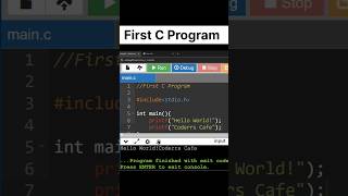 Our First C Program👨‍💻 #cprogramming #cprogramminginhindi #clanguage #clanguageinterviewquestions