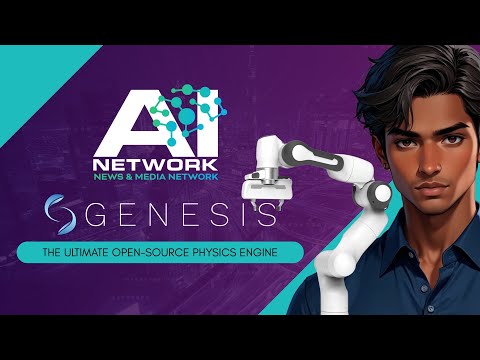Real-Time Is Dead: The Genesis Physics Engine Runs 43 Million Frames Per Second #ainetworknews #ainn