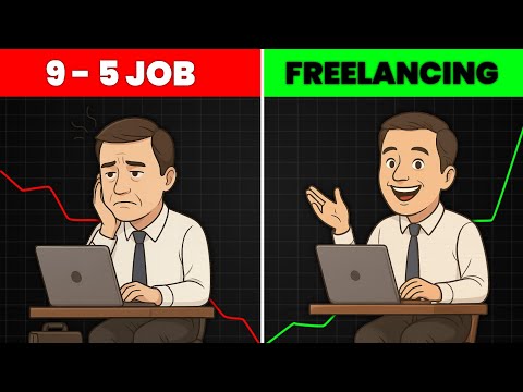 Freelancing vs 9-5 Job: Which One Leads to Financial Freedom in 2025? Ai Finance Pulse 