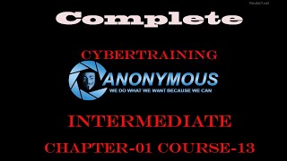 CyberTraining Ethical Hacker (beginner/intermediate )Chapter -1 Lesson-13