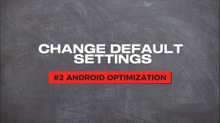 Redmi K50i 5G - Optimization | Android Optimization | MIUI Optimization