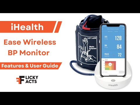 iHealth Ease Wireless Blood Pressure Monitor User Guide | How to Check Blood Pressure