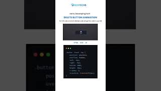 🗑️ Smooth Delete Button Animation! 🚀