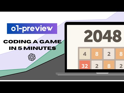 Create A Game With O1-preview : 2048 game