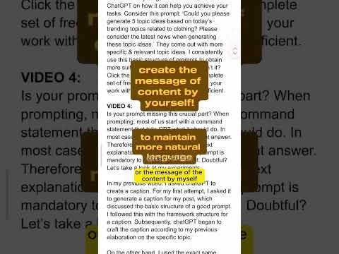 ChatGPT is not good for SEO?? #chatgptprompts #chatgpttutorial #chatgptupdate #chatgpttutorial
