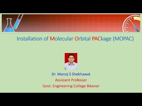 How to install MOPAC | Molecular Orbital Package Software