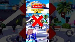 🔱 how to disable HUB ❓-:❌ #tips #tipsandtricks #bgmi #pubgplayer #trendingshorts #hub #newmode