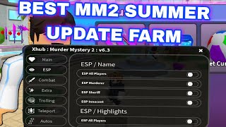 BEST MM2 SUMMER UPDATE BEACH BALL AUTO FARM SCRIPT 2025 SCRIPT IN DESCRIPTION