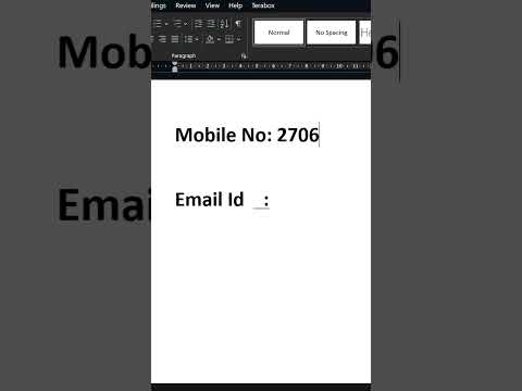 Ms word shortcut tips and tricks #excel #excelhacks #msword
