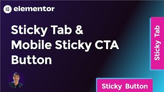 Create a Vertical Sticky Side button + Mobile Footer Button with Elementor (No Pro Needed!)