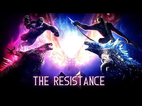 Godzilla x Kong The New Empire Music Video •The Resistance• Skillet