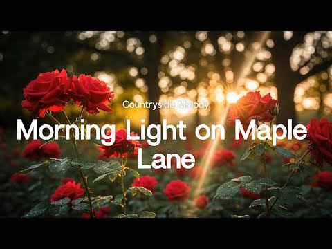 Morning Light on Maple Lane - Countryside Melody - Lyrics (Official HD Video)