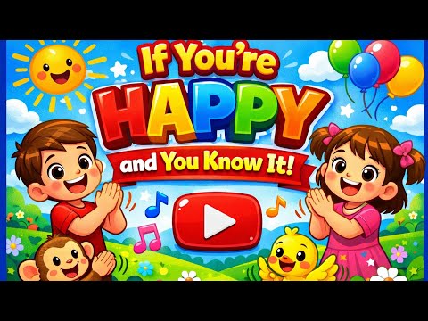 If You're Happy And You Know It | Clap Your Hands Song | Kids Action Rhymes | Happy Parts Kids