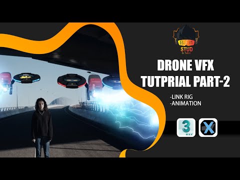 Drone VFX Tutorial | Part-2 (Animation) | Stud fx Tutor