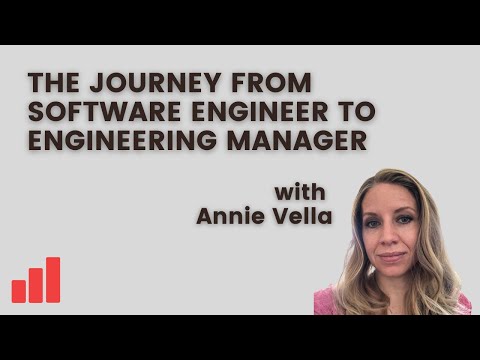 From Software Engineer to Engineering Manager with Annie Vella