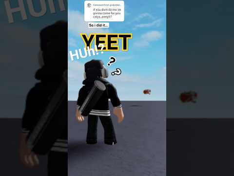 alr don't come please... || #roblox #yeet || just sub cuz I did it also don't come...