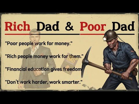 Learn English with Books 📚 | Rich Dad Poor Dad Summary in Simple English