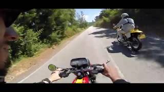 Famel XF 17 super // old Time // passeio de 50cc // RMZ Suzuki
