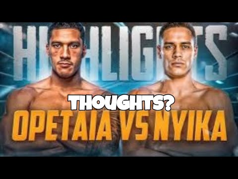 The Rise of the Underdog: Opetaia vs Nyika Match & Haney's Comeback