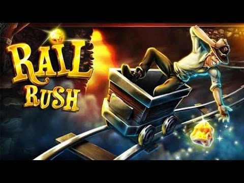 Rail Rush Crazy Caves - Android Review Gameplay Walkthrough