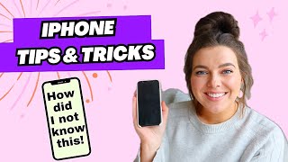 iPHONE HACKS YOU NEED TO KNOW! | 10 iPHONE TIPS & TRICKS 2023 | Chloe Murphy