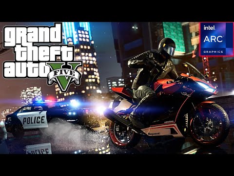 Grand Theft Auto V Enhanced Tested On The Intel Arc B570