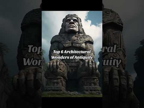 Top 6 Architectural wonders of antiquity. #youtubeshorts #history #facts
