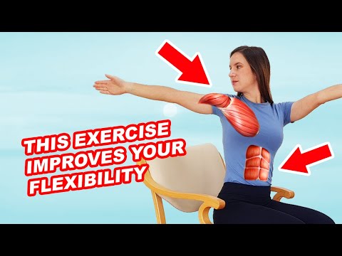 Do This EXERCISE 5 Mins a Day To IMPROVE Your Posture ( Great For Seniors )