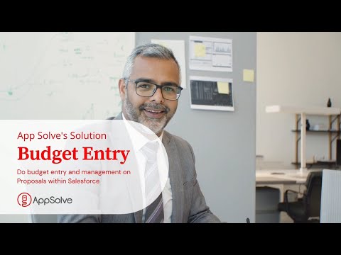 Budget Entry and Management on Proposals within Salesforce