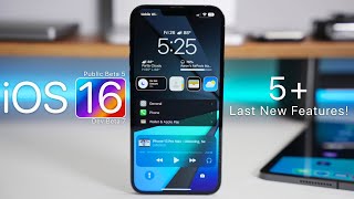 iOS 16 Beta 7 and Public Beta 5 - 5+ Last Features