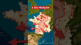 France Is Broken 🇫🇷🔥#shorts #maps #france #geography #demographics #facts #funfacts