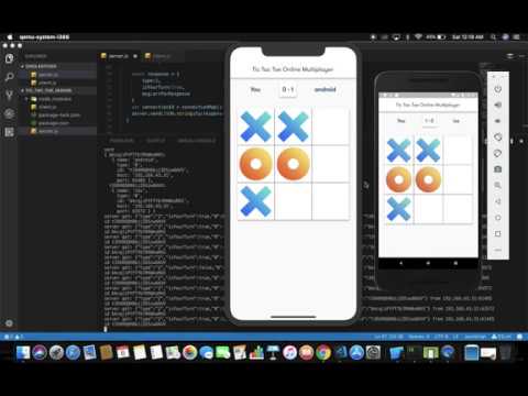 Tic Tac Toe Online Multiplayer Made With Flutter and NodeJS [Source Code]