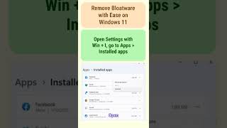 🛠️ Remove Bloatware with Ease on Windows 11