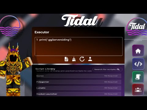 Tidal Serverside Showcase #1 | Roblox Serverside | FE Bypass | 10-1K Player Game