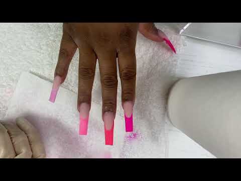 SHADES OF PINK FRENCH TIP