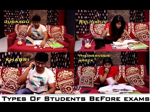 Types Of Students Before Exams