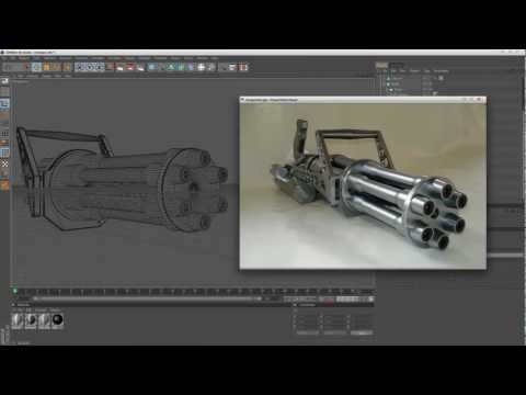 My channel and an MINIGUN model under construction