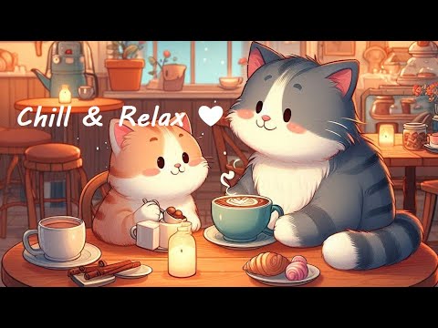 Chill & Cozy Coffee Shop Music | for Relaxing, Studying and Working Background ☕️