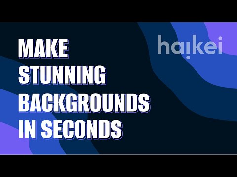 Haikei.app – Generate Unique SVG Backgrounds for Web, Social & Design Projects #graphicdesign