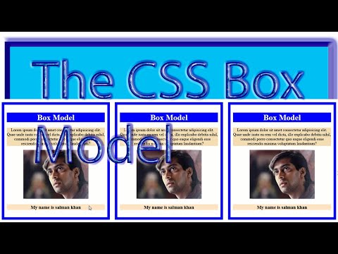 Box Model css 3 | box model in css in hindi