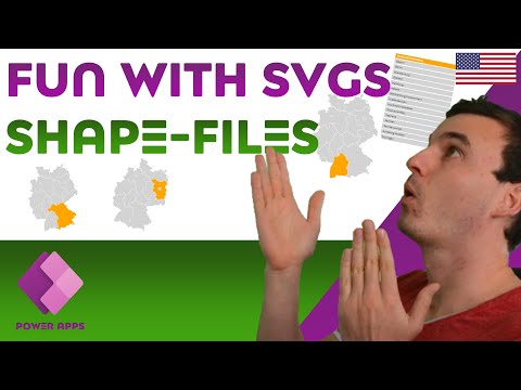 [Fun with SVGs] EP1: Clean responsive MAPS! Bring every Shape to PowerApps